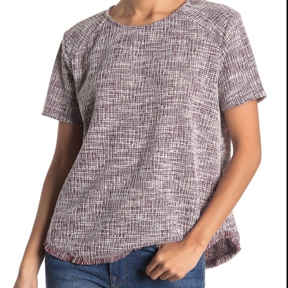 Emelia Tops - Emelia tweed knit top